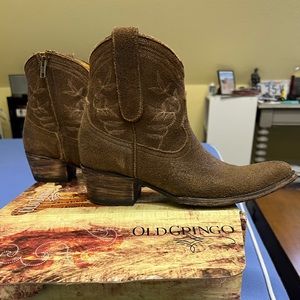 Old Gringo Chocolate Polo Zip Booties